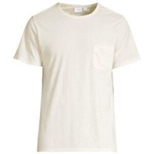Onia Chad Pocket TShirt Off White , Large or X Large